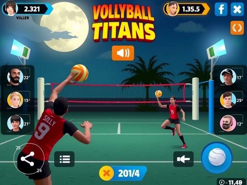 Kollywood Volley Titans multiplayer match