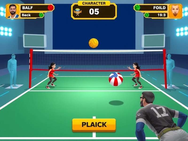 Kollywood Volley Titans gameplay screenshot